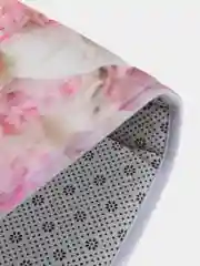 Коврик для ванной и туалета мягкий "Розовый букет" (bath-2740)