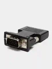 Портативный адаптер переходник, конвертер HDMI - VGA, с аудио выходом 3,5 мм