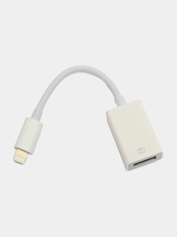 Camera переходник, Lightning USB адаптер для iPhone