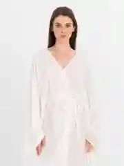 Белый туника кимоно