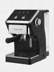 Кофеварка рожкового типа GALAXY LINE GL0756, электрическая, чёрный, 1500 Вт