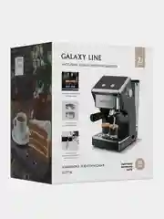 Кофеварка рожкового типа GALAXY LINE GL0756, электрическая, чёрный, 1500 Вт