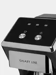Кофеварка рожкового типа GALAXY LINE GL0756, электрическая, чёрный, 1500 Вт