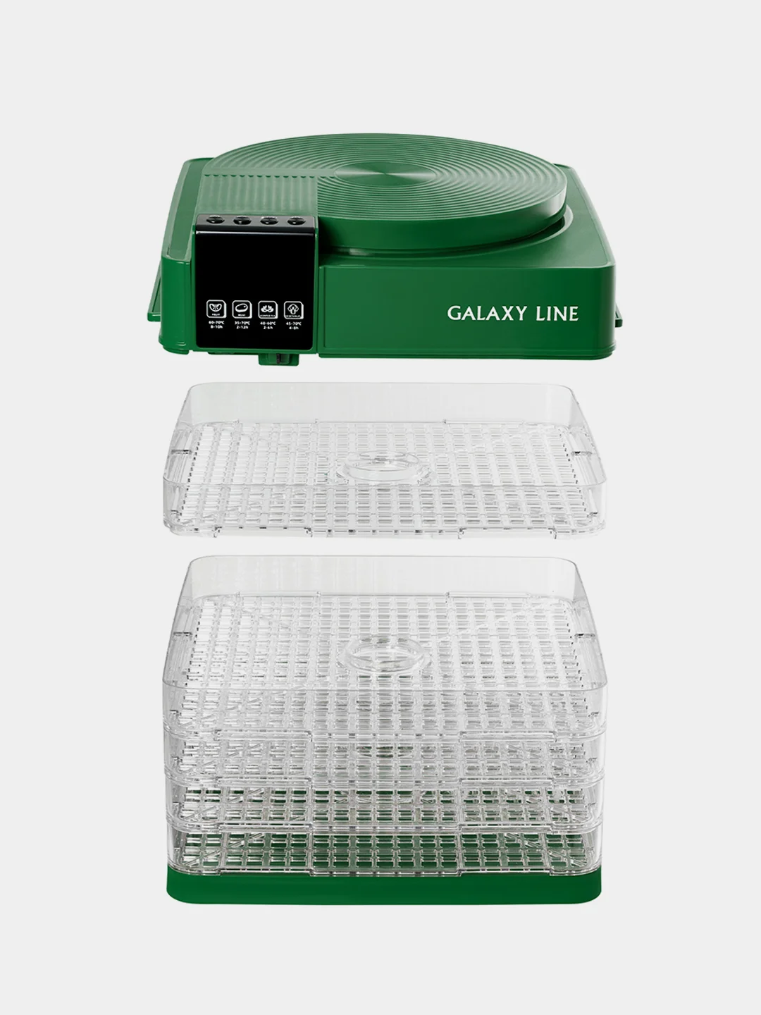 Электросушилка GALAXY LINE GL2630, зелёный, 450 Вт