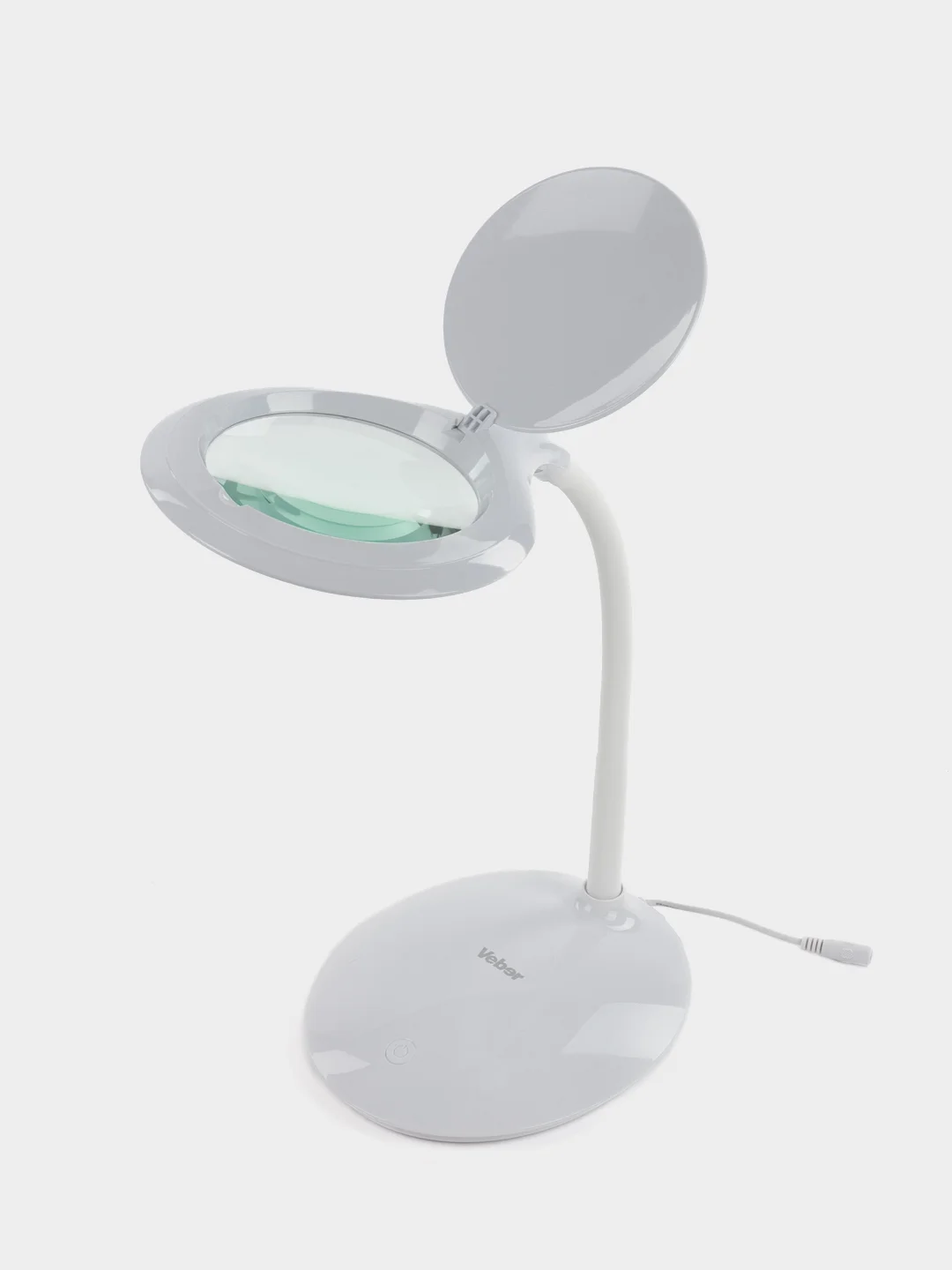 Лупа Veber 8611 3D (3 дптр, 127мм) настольная с подсветкой LED