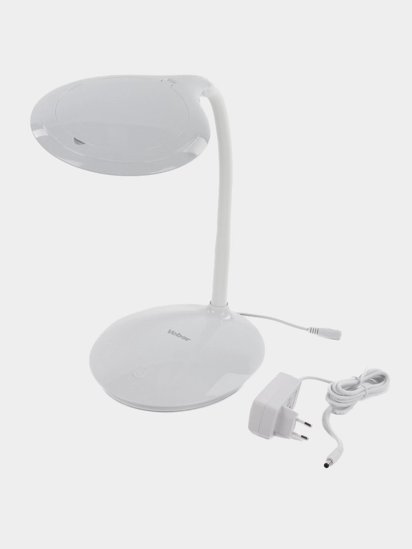 Лупа Veber 8611 3D (3 дптр, 127мм) настольная с подсветкой LED