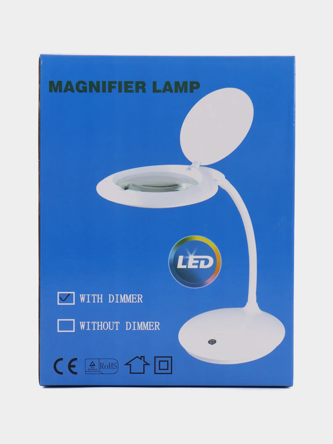Лупа Veber 8611 3D (3 дптр, 127мм) настольная с подсветкой LED