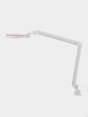 Лупа Veber 8608D 5D (5 дптр, 127 мм) на струбцине с подсветкой LED
