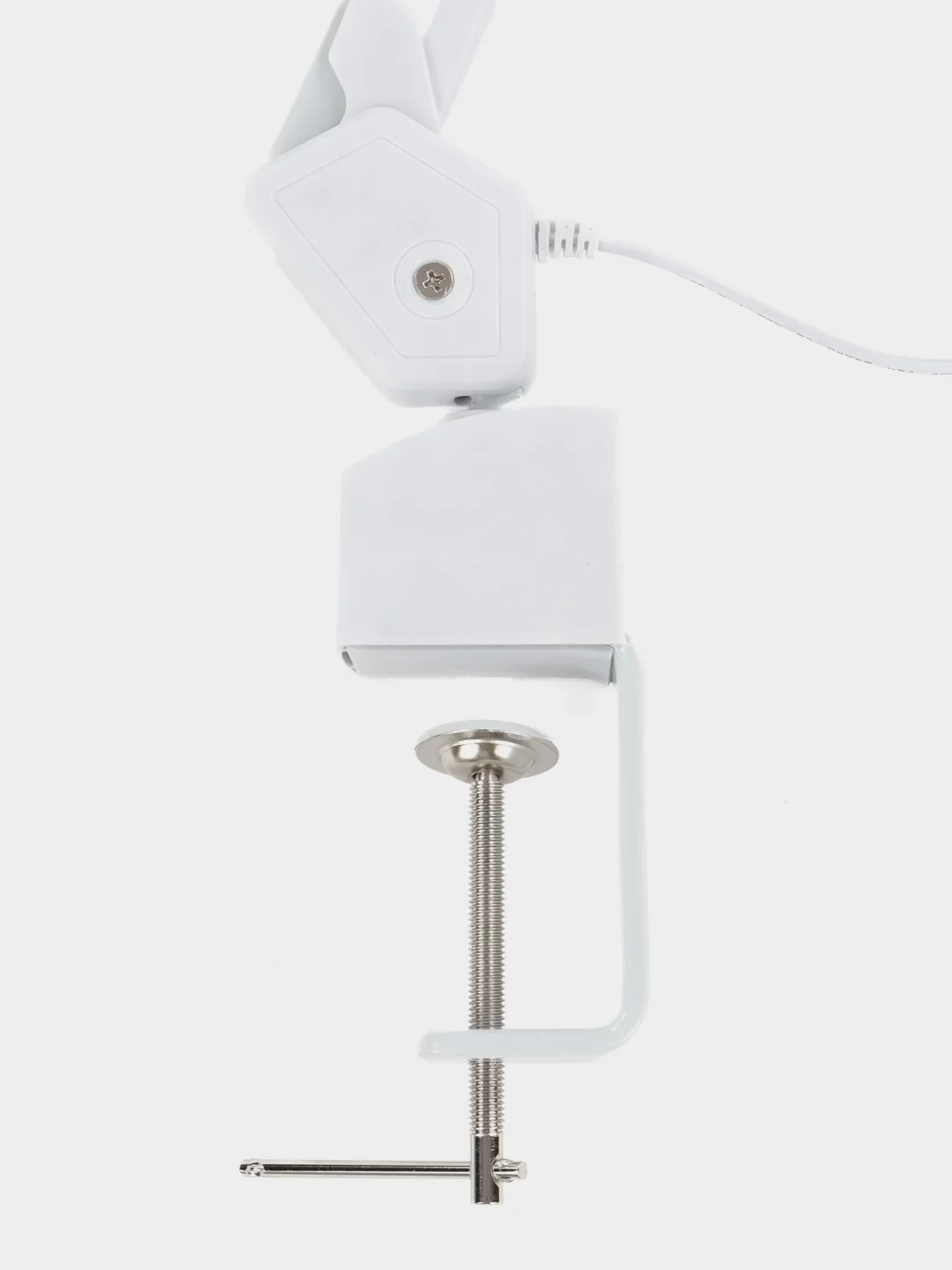 Лупа Veber 8608D 3D/5D (3 дптр, 5 дптр, 150 мм) на струбцине с подсветкой LED