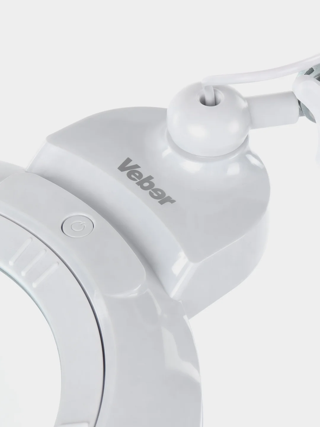 Лупа Veber 8608D 3D/5D (3 дптр, 5 дптр, 150 мм) на струбцине с подсветкой LED