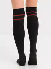 Угольный гольфы женские теплые высокие
