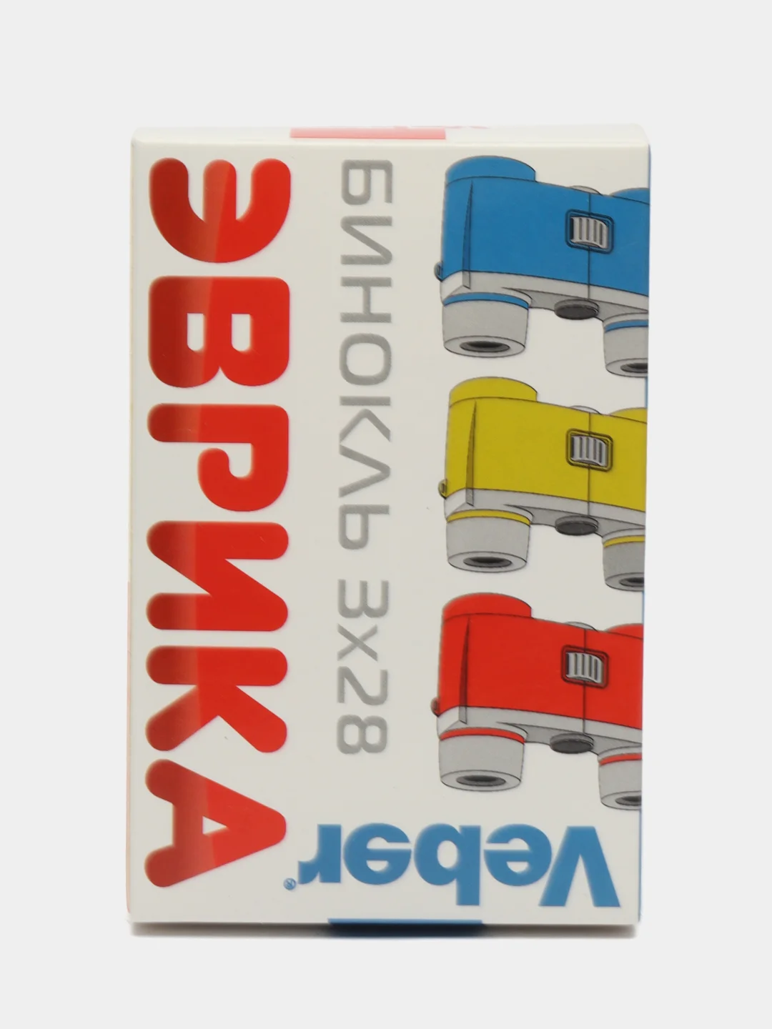 Бинокль детский Veber Эврика 3х28R
