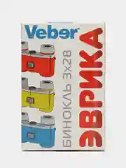 Бинокль для детей Veber Эврика 3х28Y