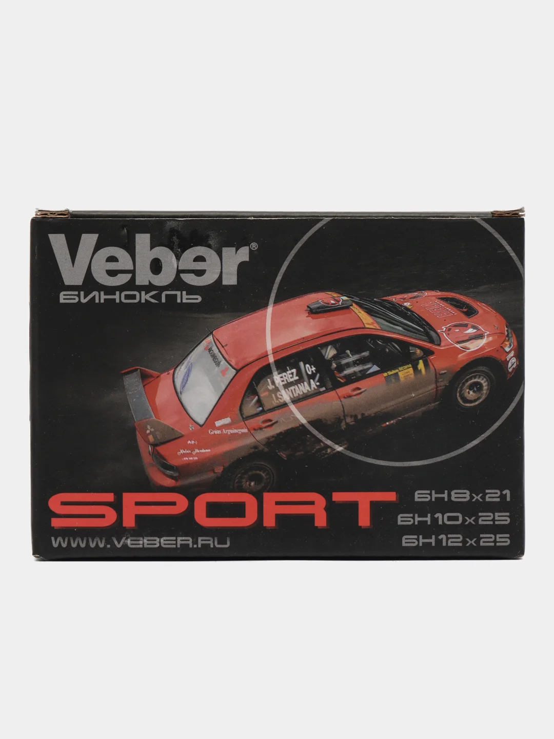 Бинокль Veber Sport БН 10x25 черный