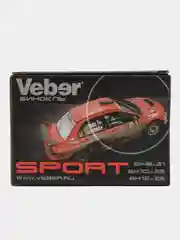 Бинокль Veber Sport new БН 8x21 черный/синий/серебристый
