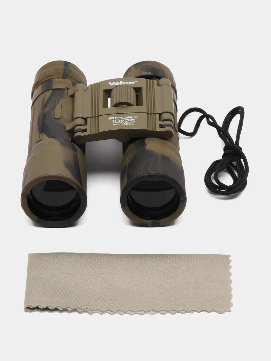 Бинокль Veber Sport БН 8x21 камуфлированный