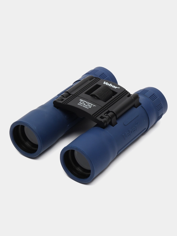 Бинокль Veber Sport New БН 12x25 синий/серебристый