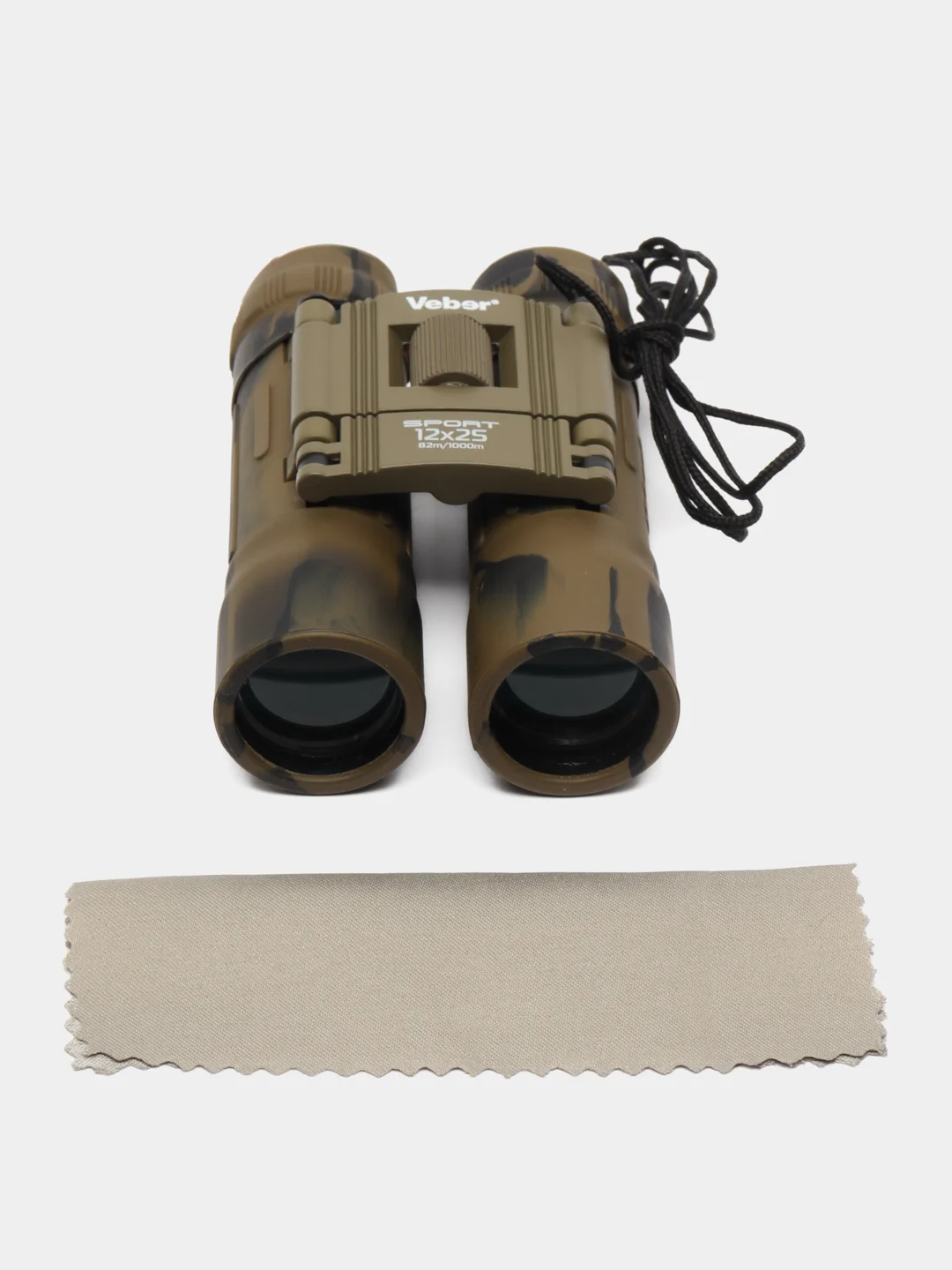 Бинокль Veber Sport БН 12x25 камуфлированный