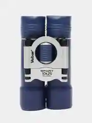Бинокль Veber Sport New БН 10x25 синий/серебристый