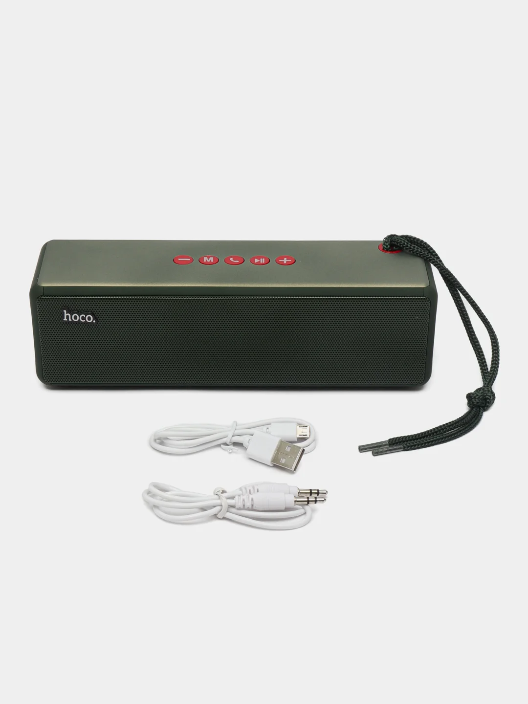 Зеленый колонка портативная HOCO HC3, 2400mAh