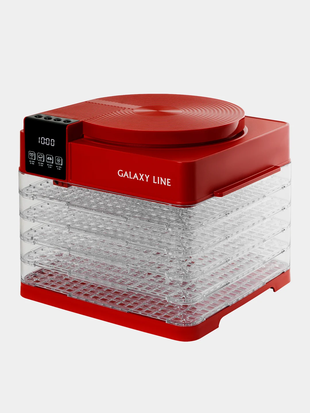 Электросушилка GALAXY LINE GL2630, красный, 450 Вт