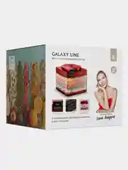 Электросушилка GALAXY LINE GL2630, красный, 450 Вт