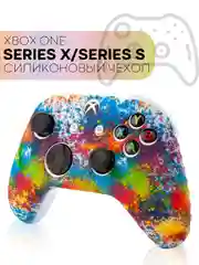 Разноцветный защитный чехол для геймпада Microsoft Xbox One силиконовый,накладка на джойстик-контроллер