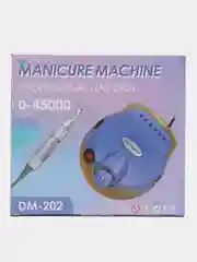 Фиолетовый аппарат для маникюра и педикюра, машинка для маникюра, маникюрный аппрат DM-202