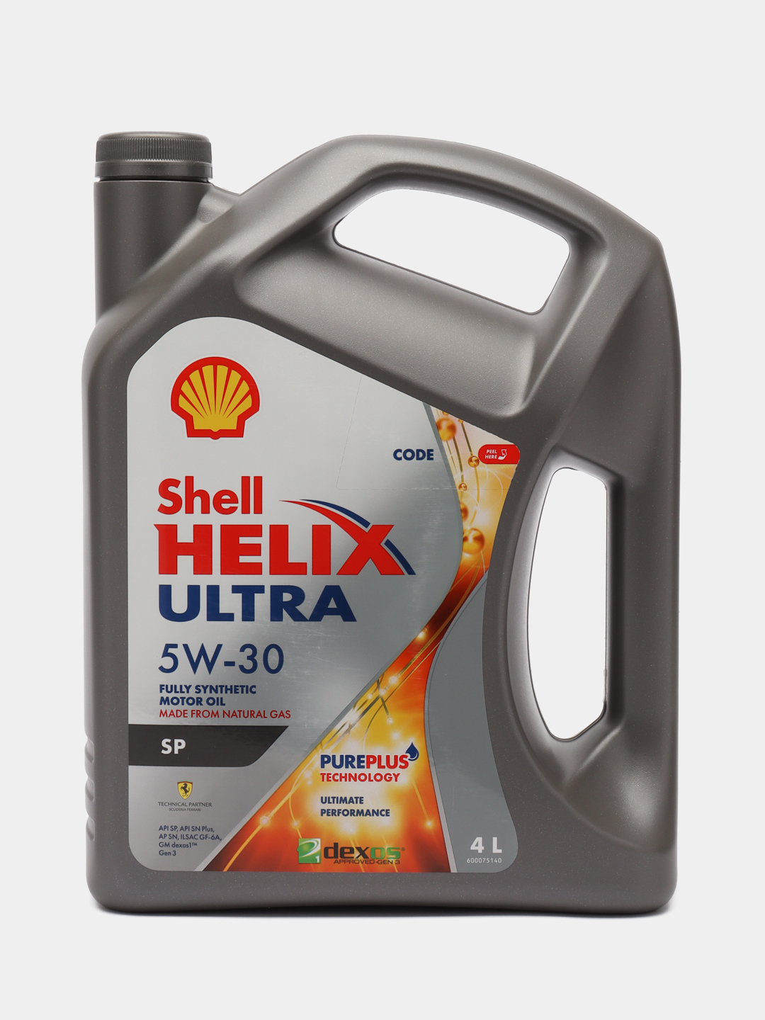 Моторное масло SHELL HELIX ULTRA SP 5W30 (4 л) Арт. 600075141 купить по  цене 3497 ₽ в интернет-магазине KazanExpress