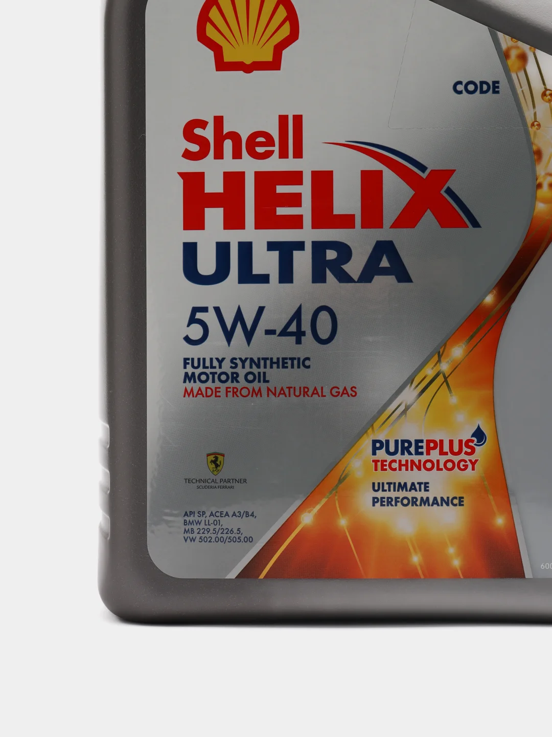 Моторное масло SHELL HELIX ULTRA SP 5W40 (4л) Арт. 600074585