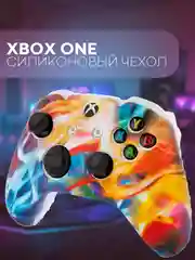 Оранжевый защитный чехол для геймпада Microsoft Xbox One силиконовый,накладка на джойстик-контроллер
