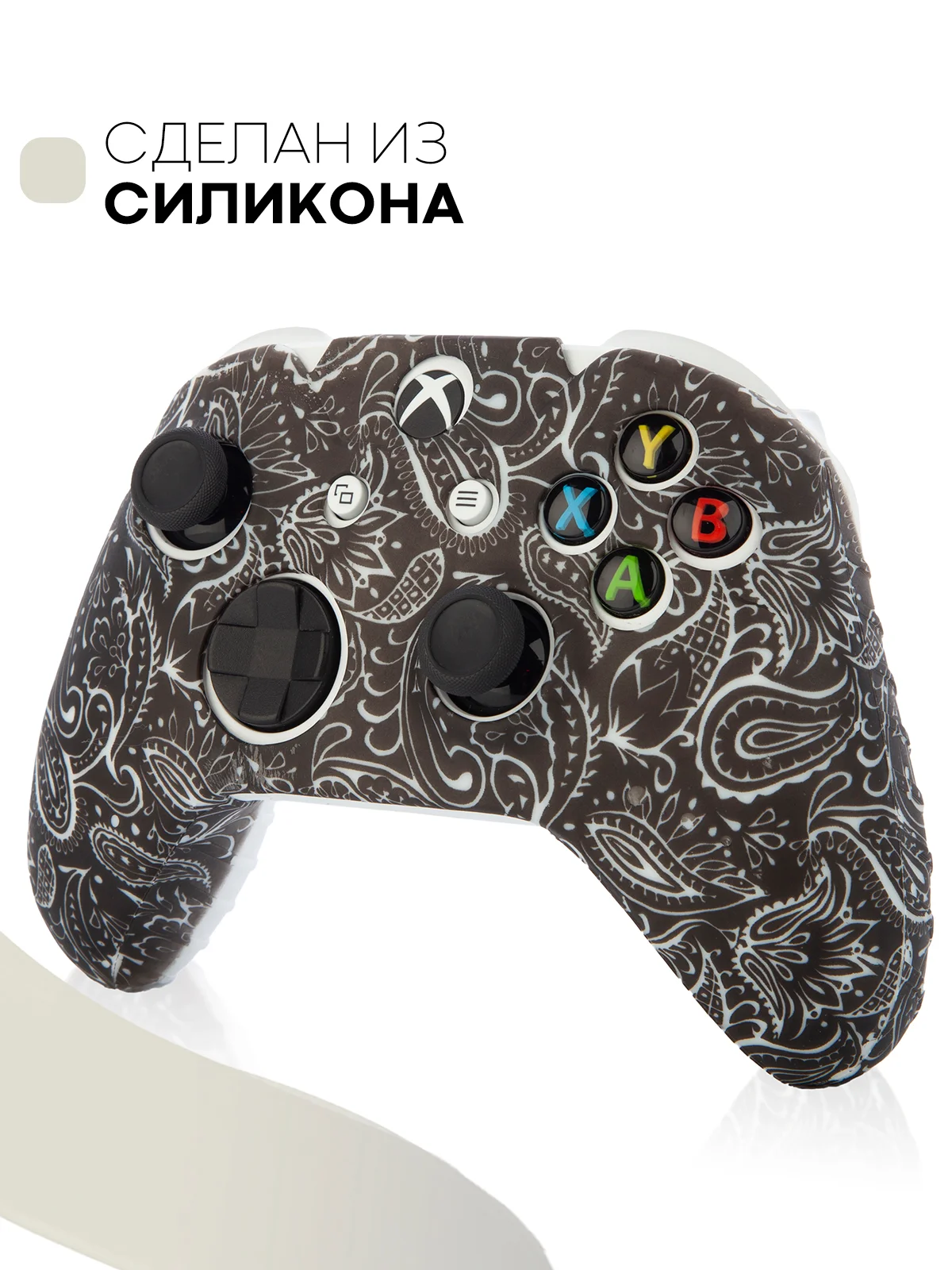 Черный защитный чехол для геймпада Microsoft Xbox One силиконовый,накладка на джойстик-контроллер