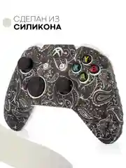 Черный защитный чехол для геймпада Microsoft Xbox One силиконовый,накладка на джойстик-контроллер