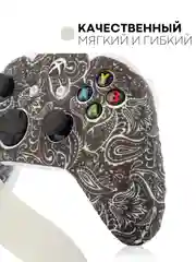 Черный защитный чехол для геймпада Microsoft Xbox One силиконовый,накладка на джойстик-контроллер