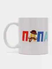 Оливковый кружка с принтом-промо,  10 видов