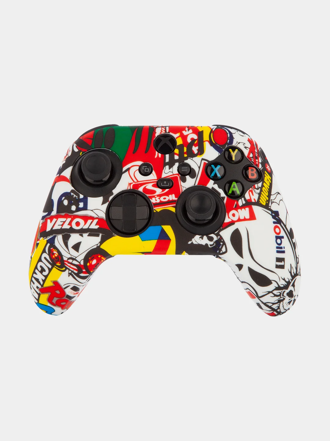 Алый защитный чехол для геймпада Xbox Series X / S силиконовый, накладка на джойстик-контроллер