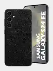 Угольный защитная пленка для Samsung Galaxy S24 FE под карбон на заднюю часть, назад Самсунг S24FE