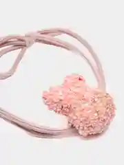Розовый резинка для волос, 1 штука