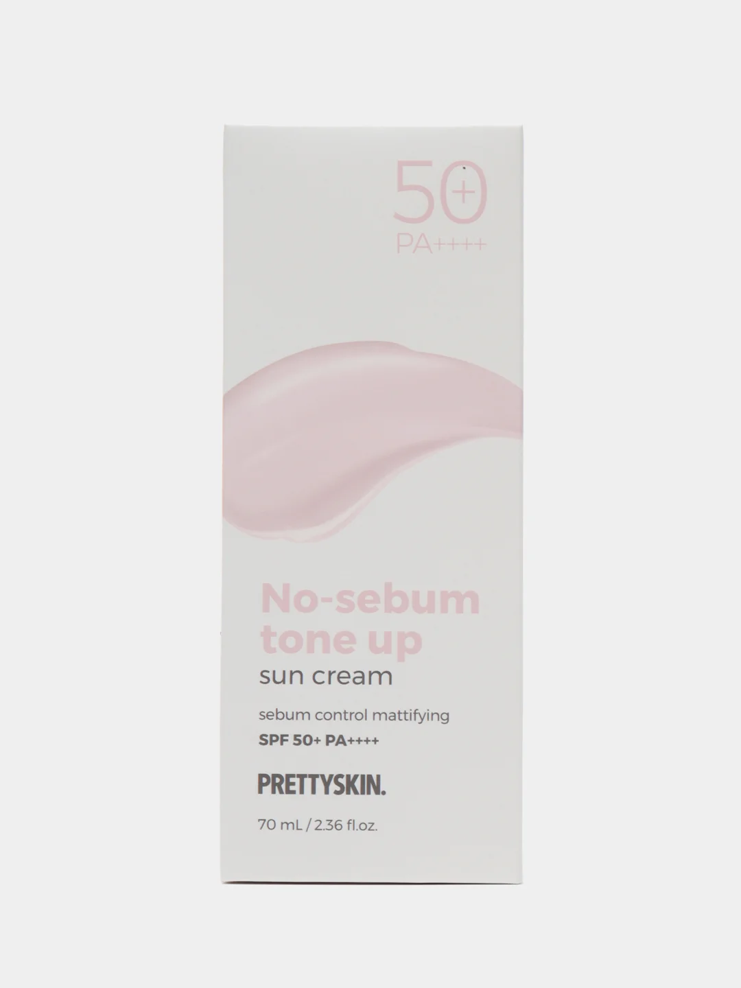 Розовый солнцезащитный крем для лица PrettySkin SPF50, корейский