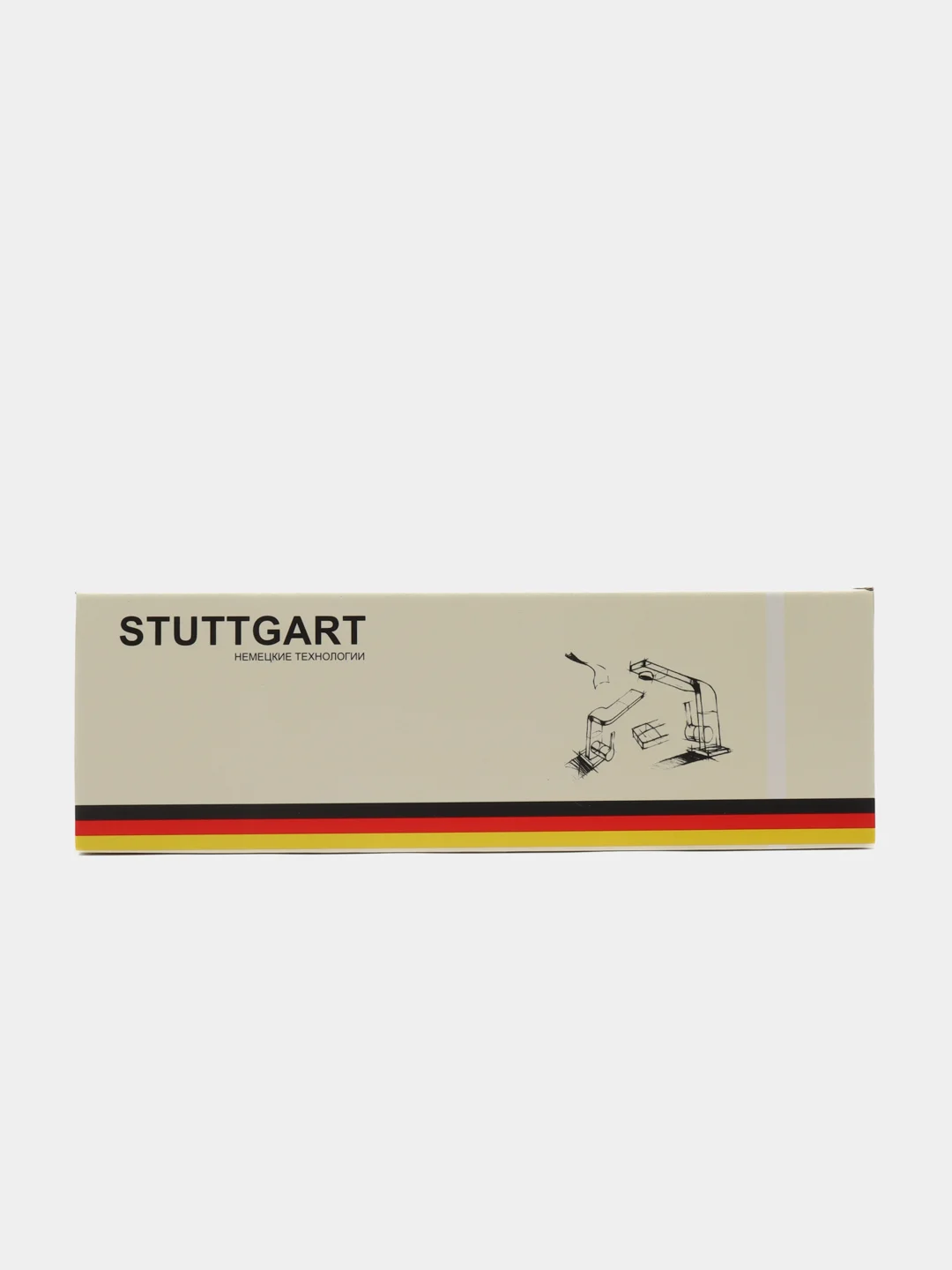 Смеситель латунный с длинным изливом для ванны STUTTGART
