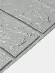 Светло-синий 6 штук, Мягкие самоклеящиеся 3D панели, на стену, 38*35*0,4 см
