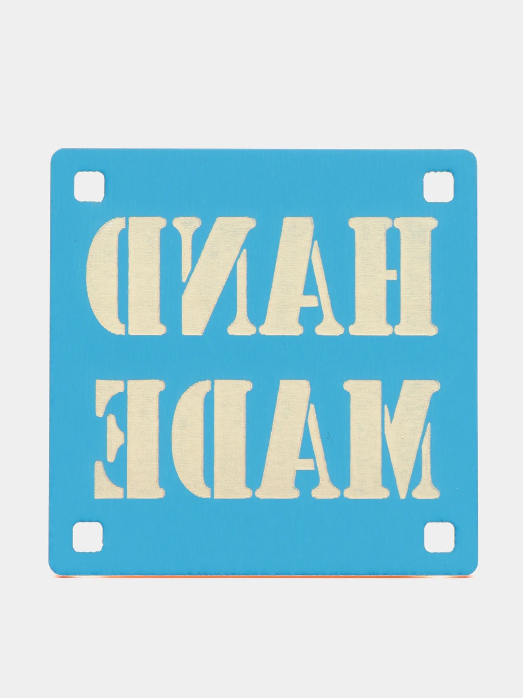 Золотой бирки Э67 "Hand Made" из акрила и фанеры с 4 отверстиями для ручной работы, тортов, бенто