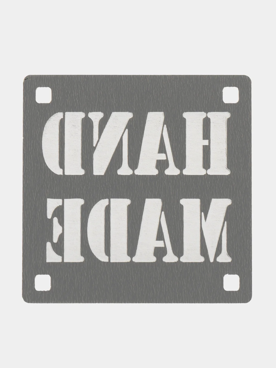 Кремовый бирки Э67 "Hand Made" из акрила и фанеры с 4 отверстиями для ручной работы, тортов, бенто