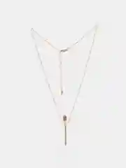 Вишнёвый цепочка тонкая с кулоном Xuping Jewelry, кулон спичка