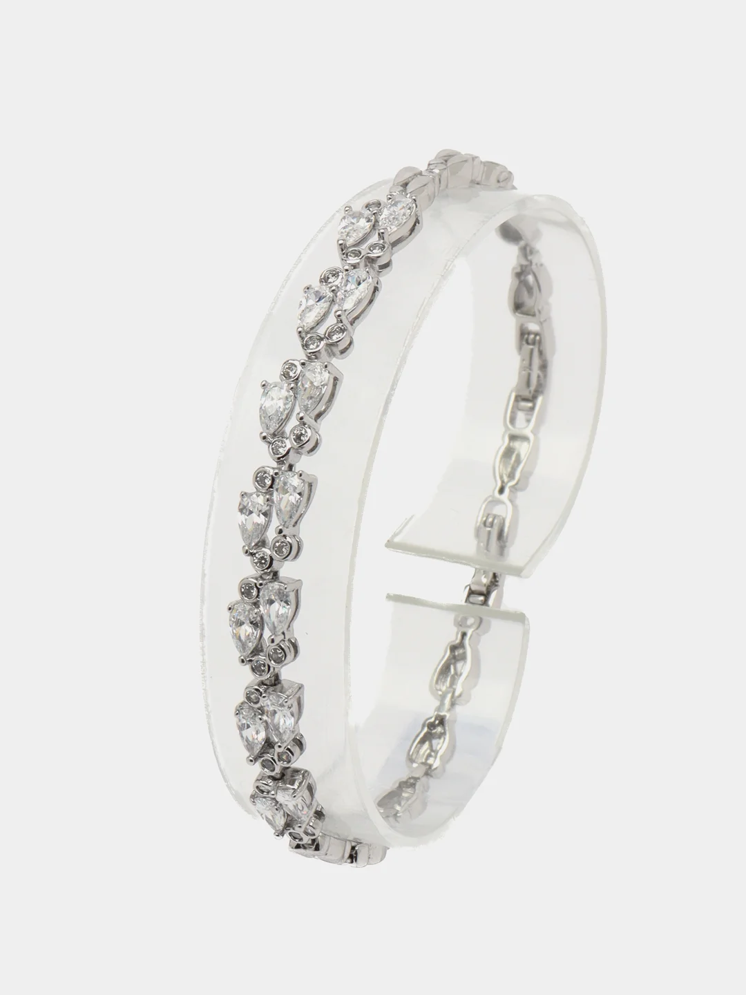 Серый металлик браслет Xuping Jewelry, родирование