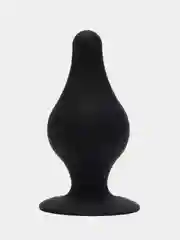 Анальная пробка Erotist Spade XS, сайлекспан, чёрный, 6,5 см