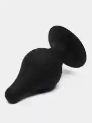 Анальная пробка Erotist Spade XS, сайлекспан, чёрный, 6,5 см