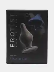 Анальная пробка Erotist Spade XS, сайлекспан, чёрный, 6,5 см
