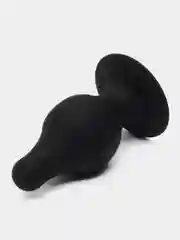 Анальная пробка Erotist Spade S, сайлекспан, чёрный, 8 см