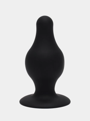 Анальная пробка Erotist Spade S, сайлекспан, чёрный, 8 см